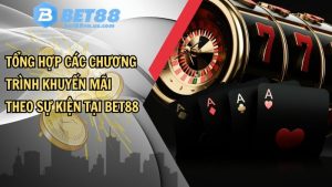 Tổng hợp các chương trình khuyến mãi theo sự kiện tại BET88